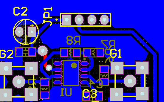 THS3091功率放大模块 电压放大模块 原理图 PCB