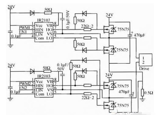 基于STM32F107+75N75+操作系统μC/OS-II的搬运机器人电机控制系统的设计与实现方案