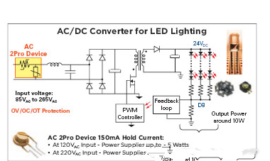 基于一种交流电源的LED照明电路设计方案