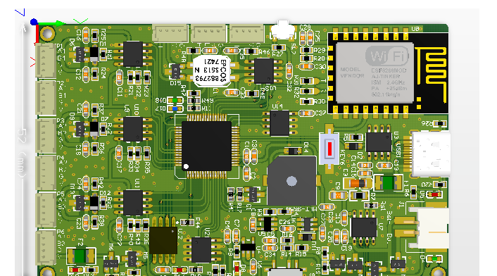 MikeXue 科研 基于STC16F40K128的485+CAN+WiF集中器开发板