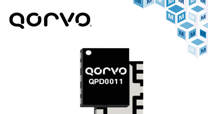 贸泽备货Qorvo QPD0011 GaN-on-SiC HEMT 赋能4G和5G通信应用