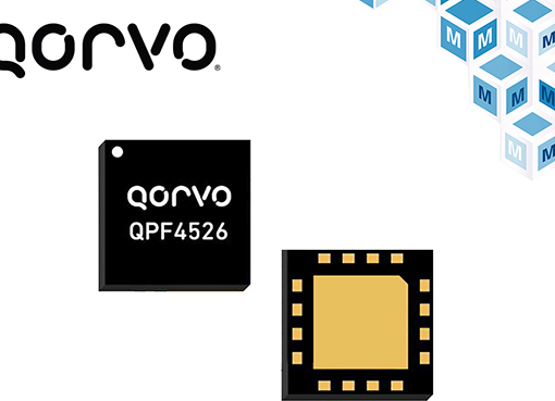贸泽开售微型Qorvo QPF4526Wi－Fi 6前端模块