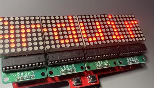 基于 Arduino Pro Mini 的 LED 矩阵显示器设计