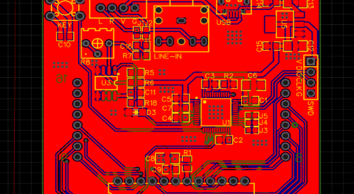 基于STM32的点阵频谱灯