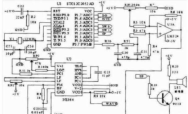 基于STC12C2052AD单片机+NE546锁相环的电子标签销码器设计方案