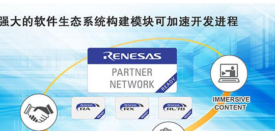 瑞萨电子打造全新“Renesas Ready合作伙伴网络”，搭建强大可靠的技术合作伙伴社区，为RA、RX和RL78 MCU产品线带来性能优化的商业级构建模块