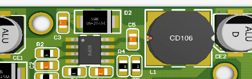 MP24943 DC DC降电压模块 AD工程文件 PCB