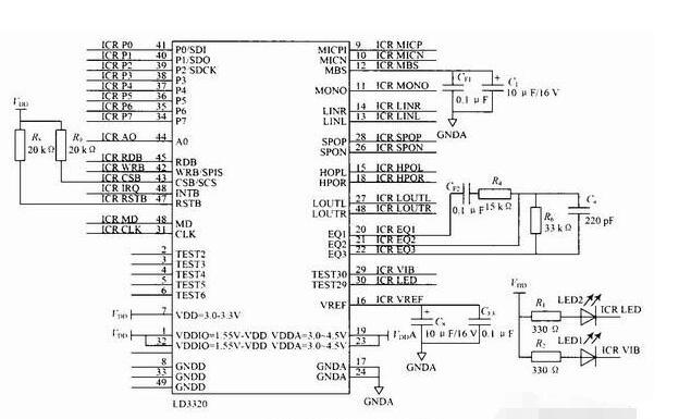 基于ATMEGAl28 AVR单片机+LD3320芯片实现语音识别电路模块设计方案