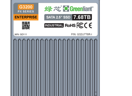 绿芯开始提供用于高可靠应用的高容量工业级 SATA 2.5” 固态硬盘样品