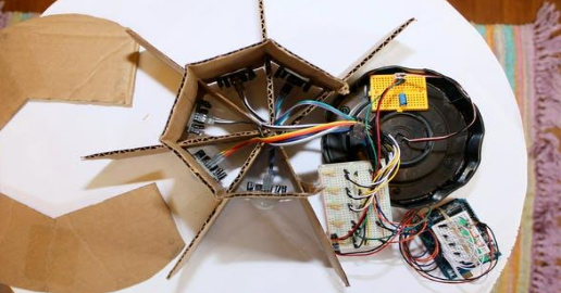 基于 Arduino UNO 的运动跟随电动相机底座（接线图+代码）