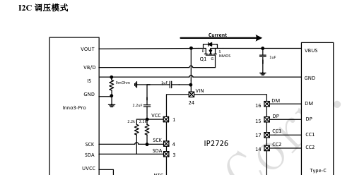 IP2726：用于 USBC 端口的快充协议 TypeC PD2.0/PD3.0/PPS