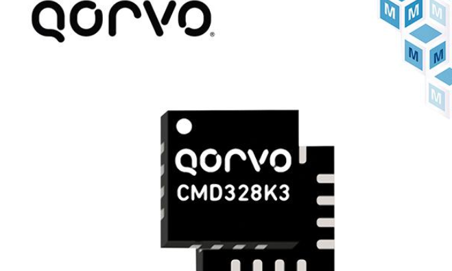 贸泽开售Qorvo CMD328K3低噪声放大器 适用于X波段和Ku波段卫星通信