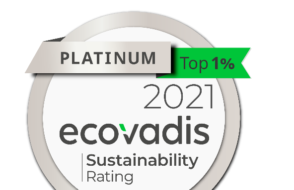 罗姆荣获EcoVadis公司2021年可持续发展最高评级“白金奖”