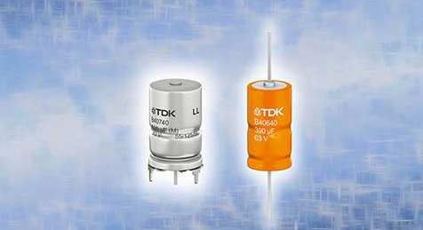 电容器: TDK推出纹波电流能力显著增强的混合聚合物电容器