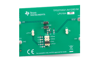 德州仪器TPS3703Q1-A4120EVM评估模块的介绍、特性、及应用