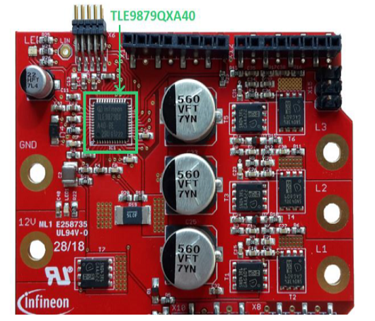 Infineon TLE9879单片三相马达驱动器解决方案