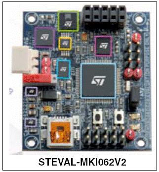 ST STEVAL-MKI062V2 3D iNEMO传感器开发方案