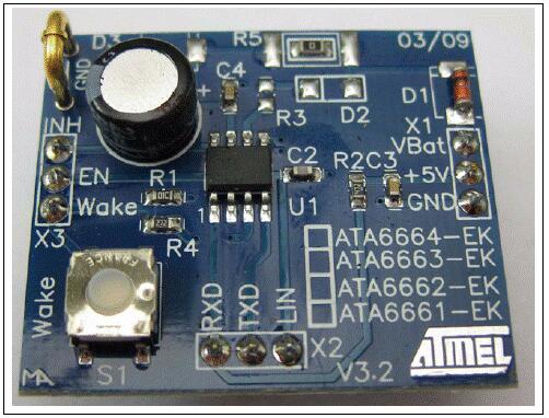Atmel ATA6663低成本LIN应用开发方案