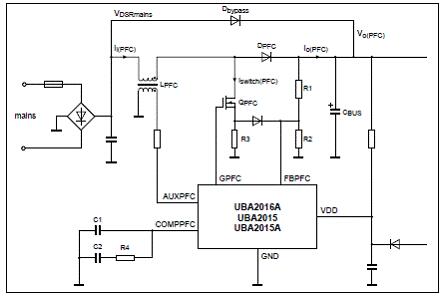 NXP UBA2016A 35W TL5高效荧光灯电源解决方案