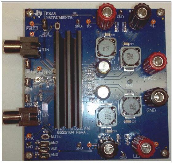 TI TPA3116D2 2x50W D类音频放大器解决方案