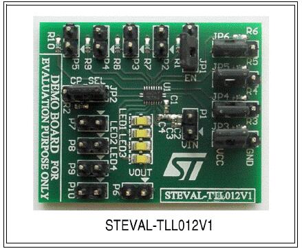 ST STP4CMP带电荷泵四路LED驱动解决方案