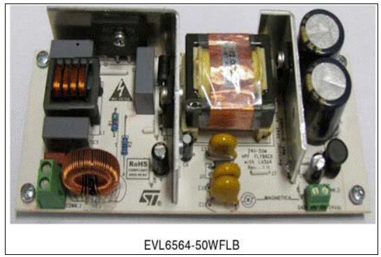 ST EVL6564-50WFLB 90-265 VAC电压50W电源解决方案