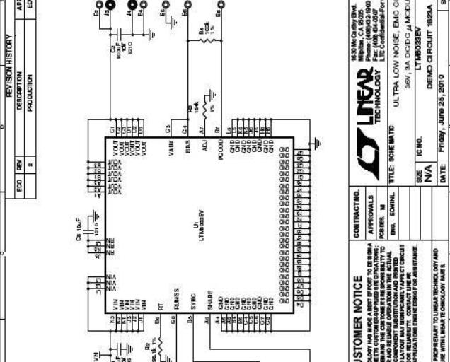Linear 的DC/DC微型模块系统LTM8033方案