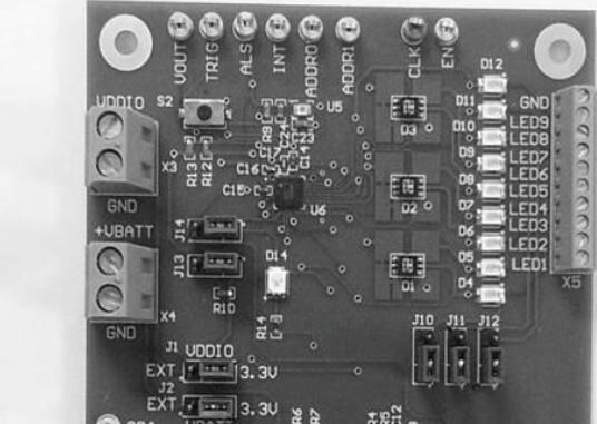 基于TI公司的LP55231 LED驱动芯片评估参考设计方案