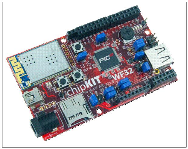 Digilent Microchip PIC32MX695 chipKIT WF32 Wi-Fi解决方案