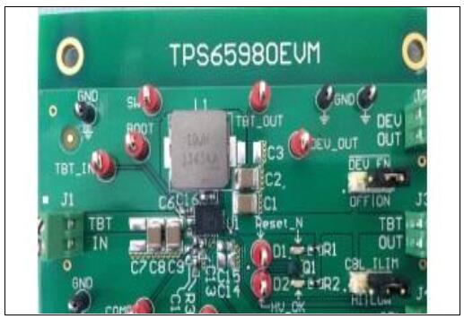 基于TI公司的TPS65980 Thunderbolt总线供电单端口外设参考设计