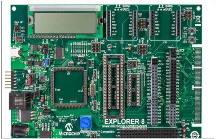基于Microchip公司的Explorer 8开发板解决方案DM160228