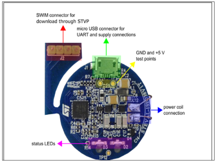 基于ST公司的STWLC04 Qi协议1W无线功率接收方案