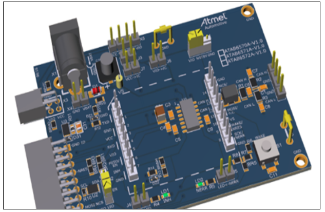 Microchip ATA6570高速案CAN收发器解决方案
