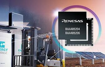 瑞萨电子推出适用于高电压系统的新型多电芯电池前端产品
