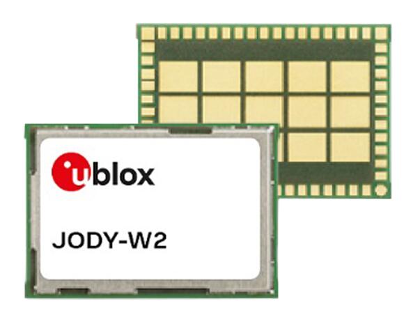 u-blox JODY-W2主机多无线电模块的介绍、特性、及应用
