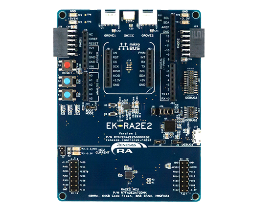 瑞萨电子EK-RA2E2评估套件的介绍、特性、及应用