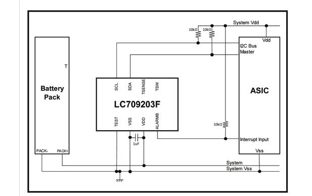 单个锂电池电量检测方案：LC709203F