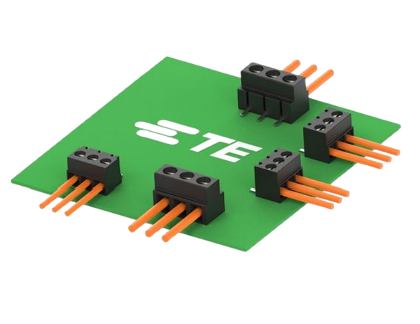 TE Connectivity板安装回流端子块的介绍、特性、及应用