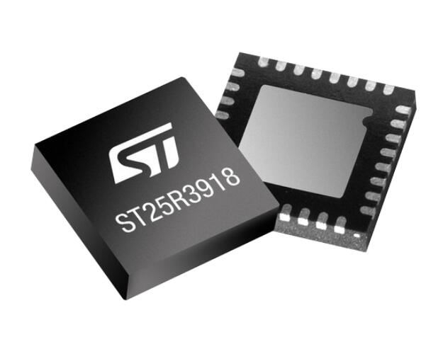 意法半导体ST25R3918多用途NFC收发器的介绍、特性、及应用