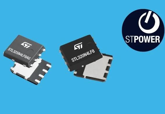 STMicroelectronics 通过 40V STripFET F8 MOSFET 宣传节能和低噪声