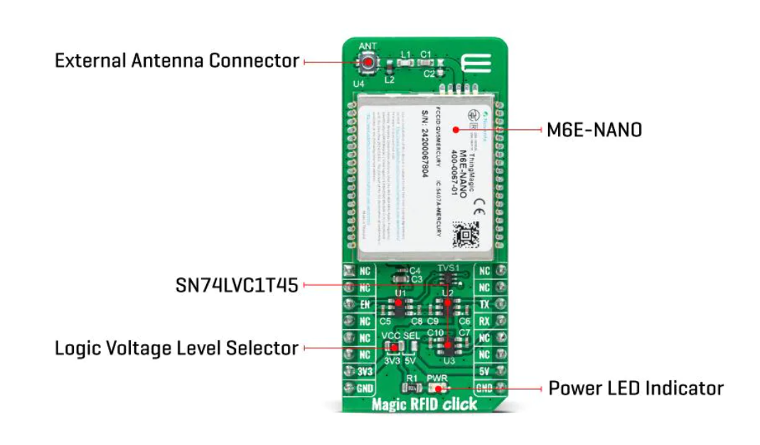 Mikroe Magic RFID Click的介绍、特性、及应用
