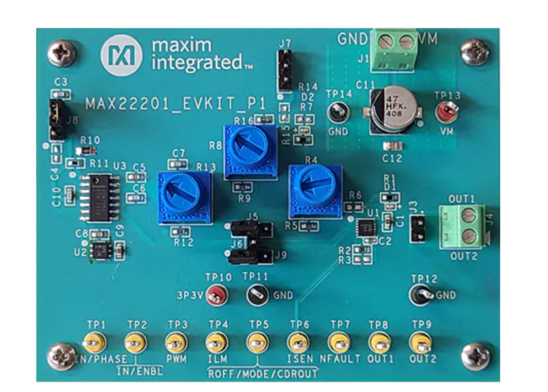 Maxim Integrated MAX22201评估板的介绍、特性、及应用