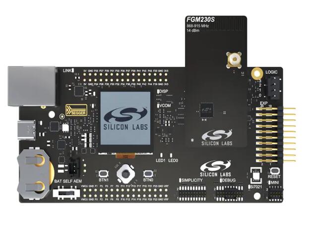 Silicon Labs FGM230S+14dBm無線射頻板的介紹、特性、及應用