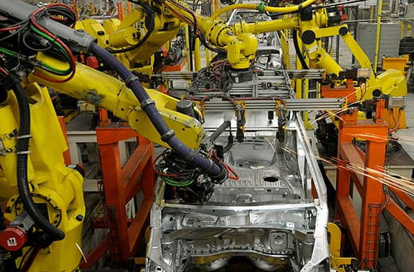 當今汽車制造業中的機器人技術