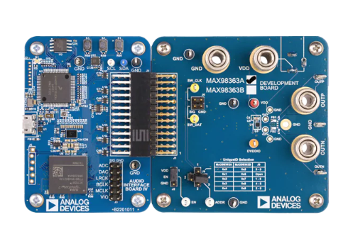 Maxim Integrated MAX98363 (A/B/C/D)开发板的介绍、特性、及应用