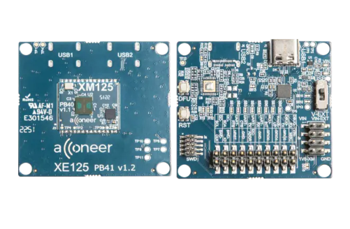 Acconeer XE125评估板的介绍、特性、及应用