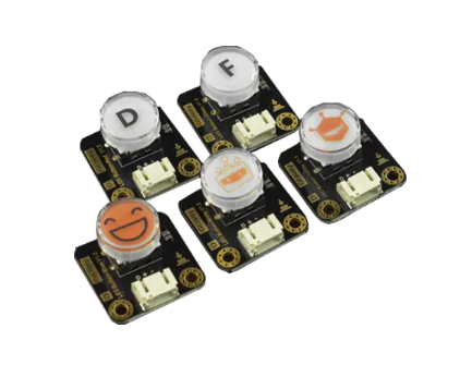 DFRobot重力:LED按钮x 5包开关按钮的介绍、特性、及应用