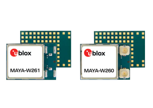 u-blox MAYA-W2基于主机的物联网模块的介绍、特性、及应用
