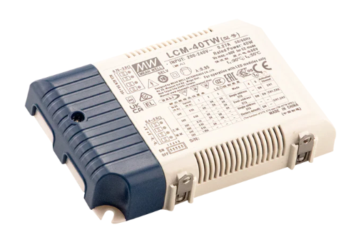 MEAN WELL LCM-40TW可调谐白光LED驱动器的介绍、特性、及应用