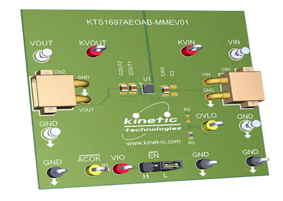 Kinetic Technologies KTS1697A电流汇聚保护负载开关的介绍、特性、及应用